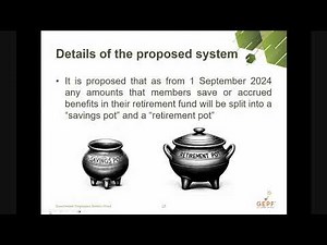 Two Pot Retirement System Facebook Live Webinar