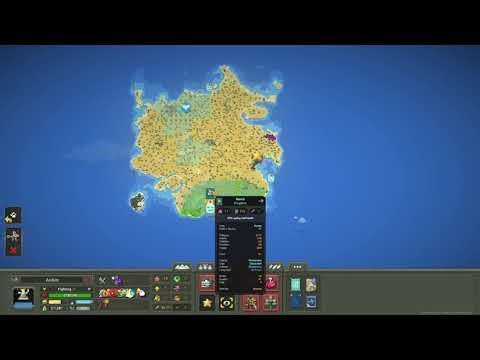 Messing around with a laggy game in WorldBox