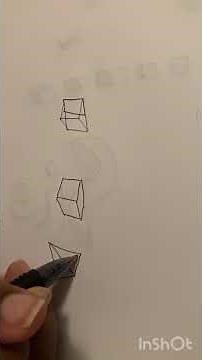✏️ Beginner-Friendly / Calm drawings of basic 3d shapes practice