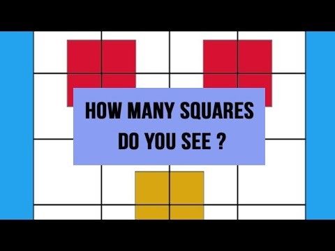 Only 2% can find the total number of squares ⁉️🔥 Eyesight test! 🤔 | #live | #needlesandladles |