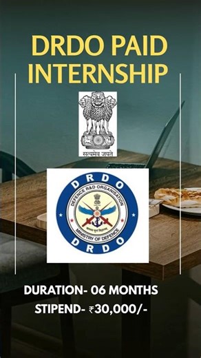Last Chance to Apply for DRDO Internship 2025