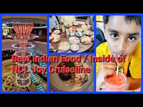 Best Indian Food in NCL Joy 2022 Cruise Trip with an Amaizing Staff and Very Hygienic Ship 🚢