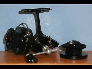 Garcia Mitchell 324 & Spare Spool - France 1970s - Coarse fishing fixed spool spinning reel