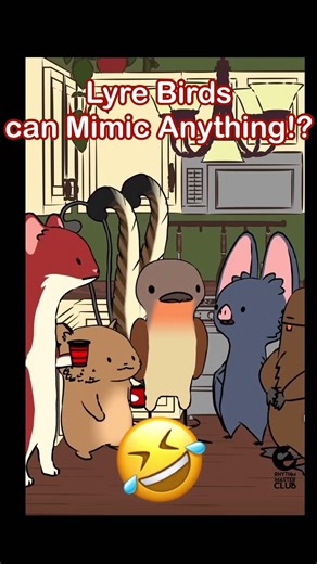 🤣Lyre Birds can Mimic Anything⁉️Shout out to ‪@NaturalHabitatShorts‬