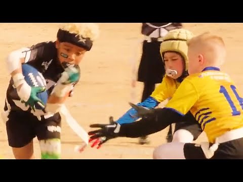8-Year-Old Flag Football Championship Full Game!