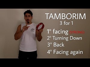 HOW TO PLAY THE TAMBORIM - SAMBA CARRETEIRO (Beginners).