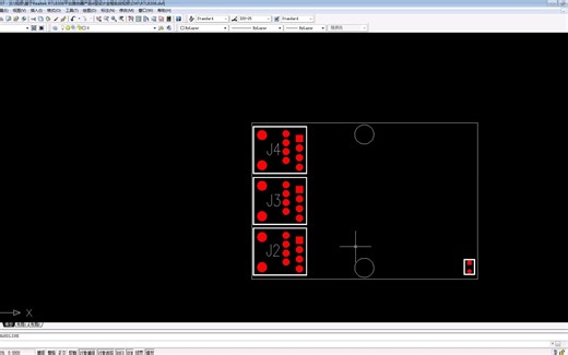 龙学飞pads视频教程 PCB板框导入及布局布线区域设置