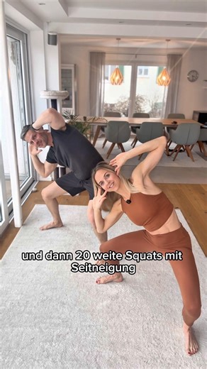 2-minute routine - strength for back, abs and legs - join in now!