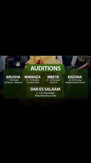 #bongostarsearch #startimescares #Rita #shishi #MasterJ Production team tayari& BSS Mwanza AUDITION 14-15Oct. La kairo hotel njooooo | StarTimes