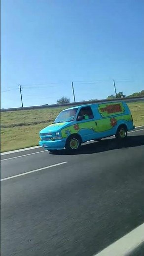 Scooby Doo Van! #cars #shorts #shortsfeed #new #entertainment #fun #cartoon #fyp #foryou #laugh