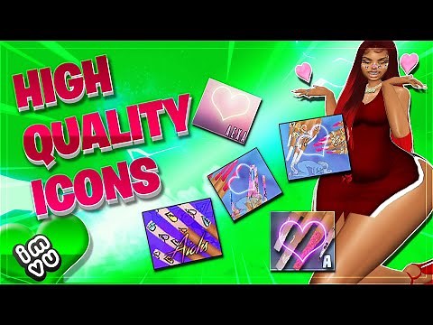 HOW TO MAKE A HIGH QUALITY SHOP ICON FOR IMVU + PS BONUS | IMVU Creator Tutorial