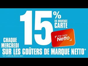 Ma Carte Netto : nouveau programme de fidélité - 15 % goûter