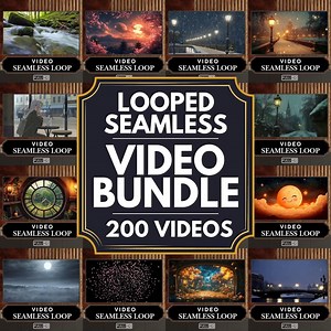 200 Looping Animated Backgrounds: Anime, Lo-fi, Twitch, Youtube (MP4 Digital Download) - Etsy