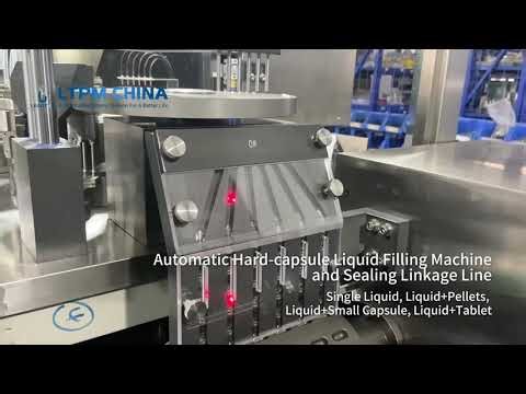 Automatic Hard-Capsule Liquid Filling and Sealing Line