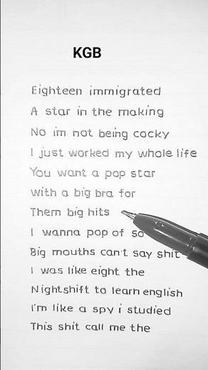 ADELA - KGB (Lyrics)