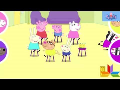 Peppa Pig's Party Time – Musical Chairs Best Video About Peppa Pig for Children
