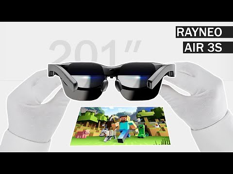 Unboxing RayNeo Air 3s XR Glasses - 201" 120Hz OLED Gaming Display