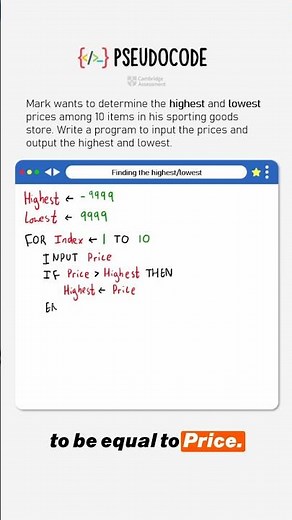 Quick minimum and maximum algorithm