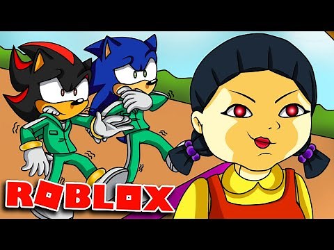 Sonic & Shadow Play SQUID GAME on ROBLOX?!