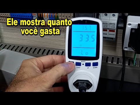 Este aparelho mostra quanto você gasta de energia - medidor monofásico
