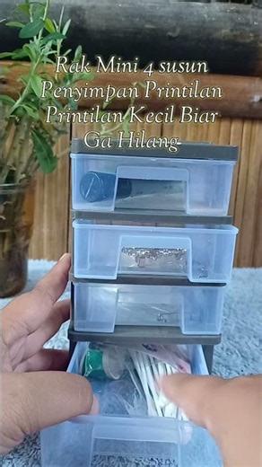 Mini storage rack for your little knick-knacks so they don't get lost #MiniDrawer #DeskOrganizer ...