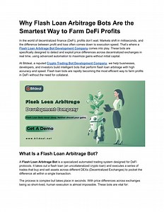 Why Flash Loan Arbitrage Bots Are the Smartest Way to Farm DeFi Profits - SlideServe