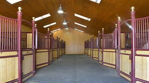 Would your horses like living here? 13 stables, an indoor and outdoor arena, horsewalker, six bedrooms and a gym, set in 35 acres... - Horse & Hound