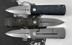 传奇刀匠Attilio Morotti设计，Maserin意大利匕首Daga 372折刀混剪