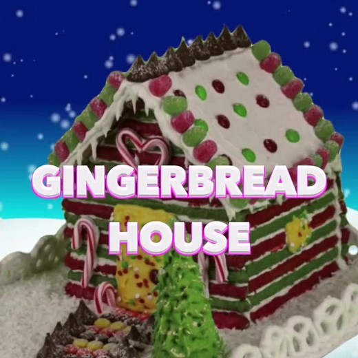 Pretzel Log Cabin: A Festive Twist on Gingerbread Houses