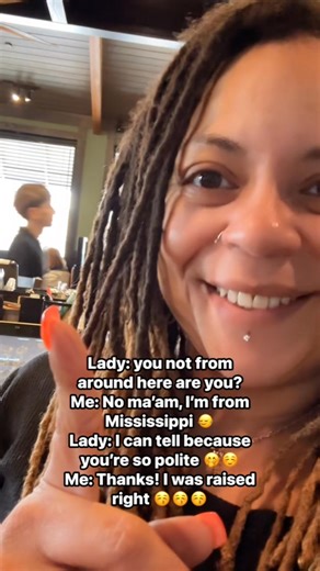 If my very southern accent doesn’t give me away, my politeness will! It cost 💲 absolutely nothing to be kind 💯 #SipGirlLivingInIndy | Angie Scott