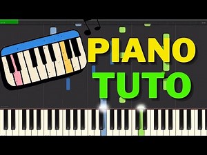 🎵 Renaud - Mistral Gagnant (60% Speed) | Piano Tutorial (Synthesia)