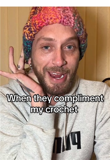 Unique Hand-Crocheted Hat by Me