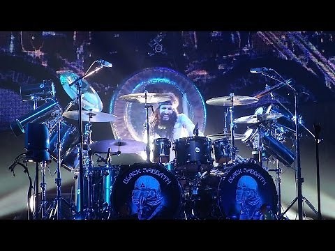 Black Sabbath live - TOMMY CLUFETOS - Amazing Drum Solo