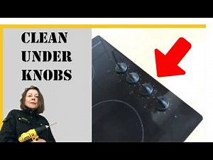 Cooker Hobs: How to clean grit and dirt from under knobs, especially when they won't turn properly