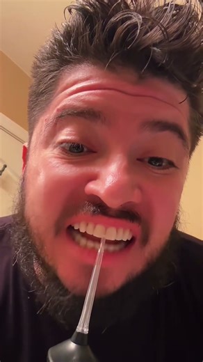 How to Use a Water Flosser Correctly #waterflosser