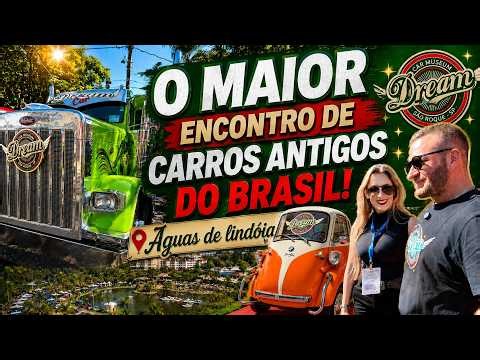 We visited the LARGEST classic car show in Brazil!