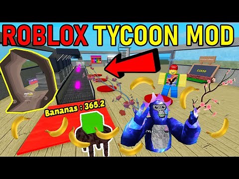 They Added A ROBLOX TYCOON to Gorilla Tag VR???