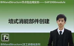 [原创]Dynamo|BIMandStructure节点包——墙式消能部件创建