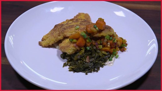 Last night on 24 Hours to Hell and Back, I went to Mississippi to help Sherman's restaruant who needed to add some Southern soul back into their kitchen. Here's one of the new recipes that I showed the team at Sherman's. Miss the episode ? Watch it here: https://fox.tv/Watch24toHell INGREDIENTS 4 (6 oz.) catfish fillets 1 cups whole milk 2 eggs 1 cup cornmeal 1 cups flour 1 tsp. cayenne pepper Salt and pepper to taste Method: Beat eggs and milk in a separate bowl. In a separate bowl whisk togeth