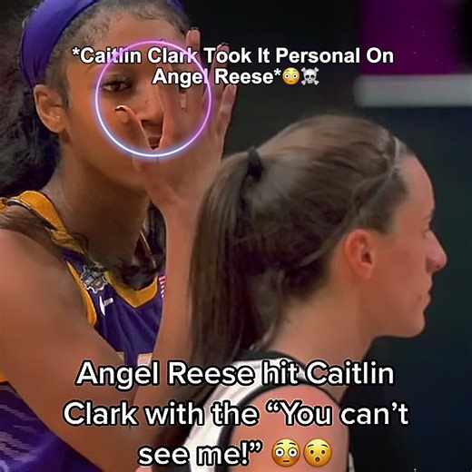 Caitlin Clark took it personal ☠️☠️🥶🐑#caitlinclark #angelreese #wnba #highlights #cook #basketball #fyp #foryoupage #viral #trending #womenbasketball #mixtape #edits #revenge #foul #jealous #lowa #indian #fever #chicago #sky