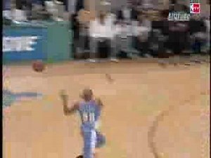 J.R. Smith with the monster one-handed slam!