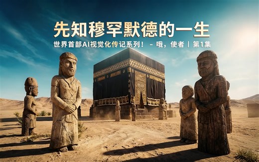 [中配]先知穆罕默德的一生 - 世界首部AI视觉化传记系列！- 哦，使者 | 第1集 - Towards Eternity
