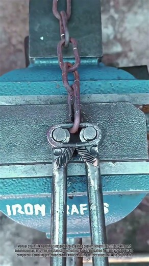 Build Heavy Duty Chains Fast with Precision Manual Link Bending and Joining Tools