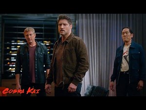 FINAL FIGHT SCENE: Mike Barnes, Chozen & Johnny vs Terry Silver [4K] [Part-1/4] | Cobra Kai Season 5