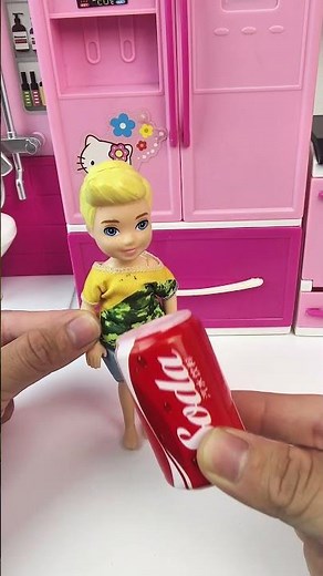 Satisfying With Unboxing barbie doll and pink bathup playset Magicasmr #doll#barbie #barbiedoll