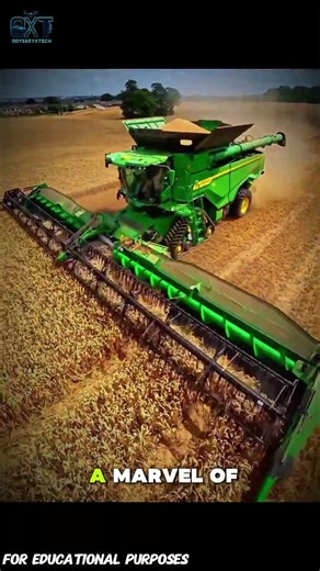 German Mixit Combine Harvester | Harvest 121 Hectares in Just 1 Hour! #documentary #usashorts#fyp