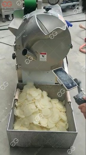 Potato Cutting Slicing Machine #machine
