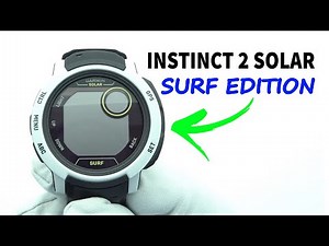 Garmin Instinct 2 Solar Surf Bells Beach Unboxing 4K (010-02627-05)