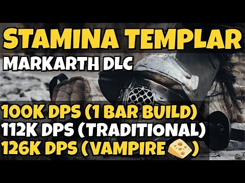 Stamina Templar PvE Guide - 4 Setups ► 100k DPS to 126k DPS 🧀 - EZ Rotations | Elder Scrolls Online
