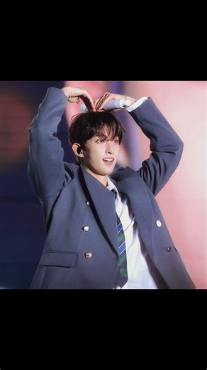 Alex🌸 on Instagram: "(251220) Dokyeom singing Happy Virus at New_ in Fukuoka day 1! 🌻🐶💜 DOAHAE KYEOMIE! PURPLE HAIR DK!!! The way I fully screamed when I saw him in his hair and it’s the way we both have matching hair colors right now! 😭💜 I LOVE HIM SO MUCH! 😍 His Happy Virus stage was so cute and I love his cute outfit today! And Dokyeom did the big heart over his head as his ending pose today… I was so happy! 🥹 I can’t wait for Dokyeom x Seungkwan’s unit album to release on January 12!